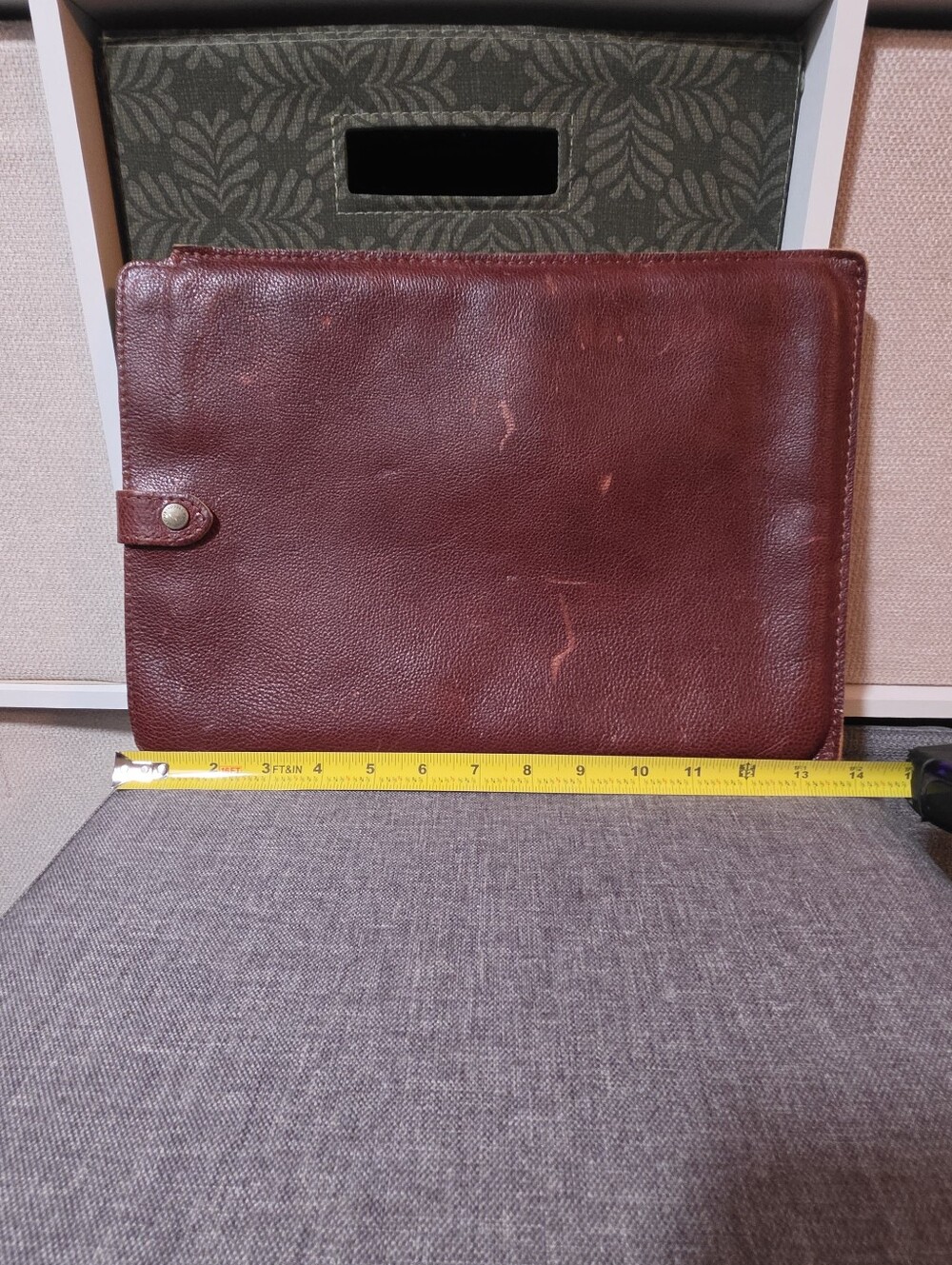 Portland Leather Laptop Case - Picture 5 of 6